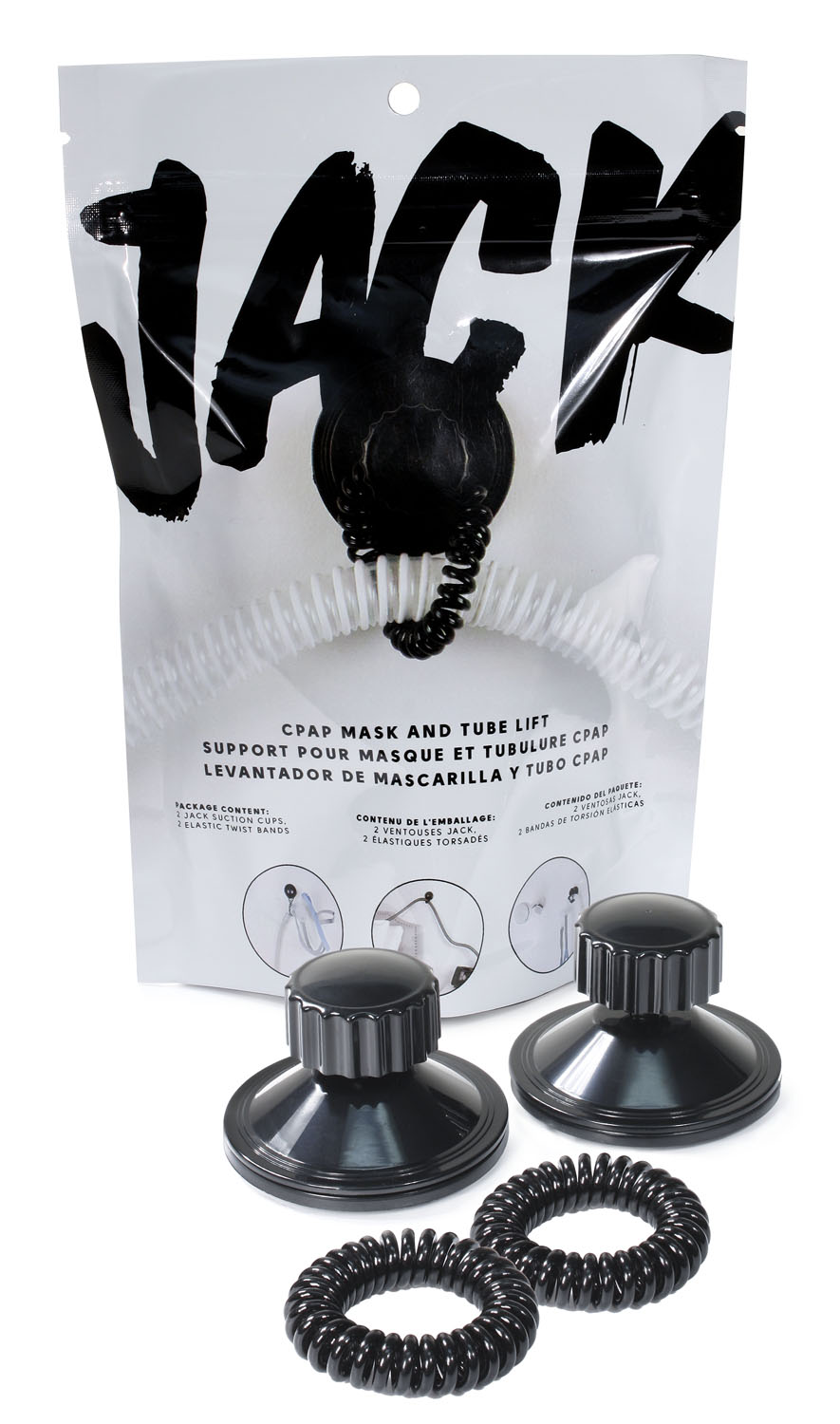 Image SUPPORT DE TUYAU CPAP JACK